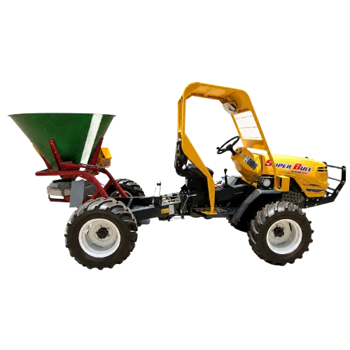 Fertilizer Spreader on Machne